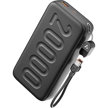 Ambrane 20000mAh Powerbank, 22.5W Fast Charging, Stylo 20