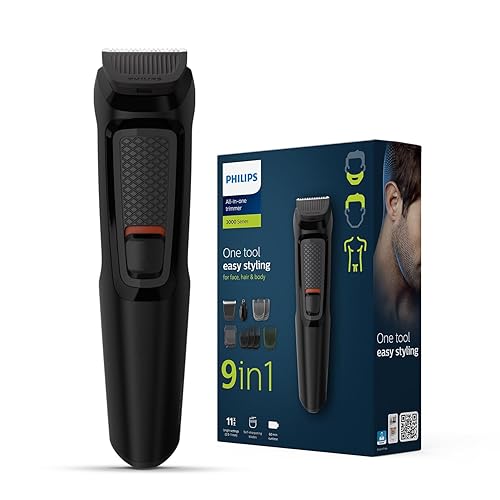 Philips MG3710/65 Multi Grooming 9-in-1 Kit for Face and Hair